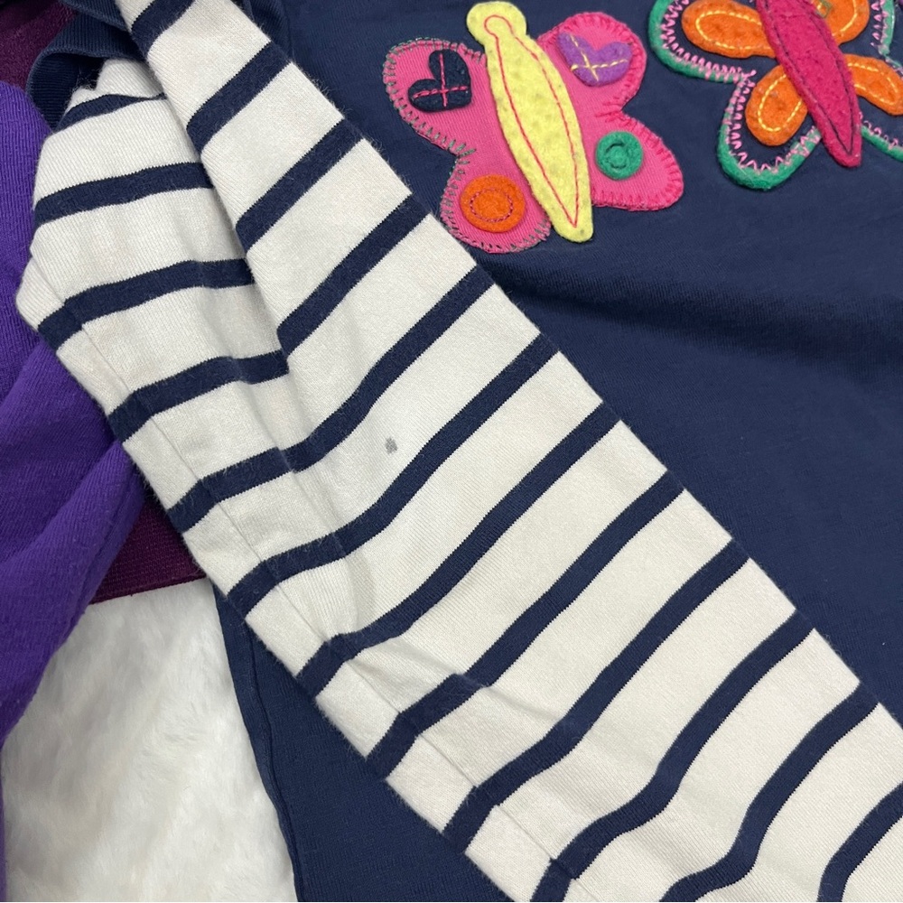 Girls Long Sleeve Shirt‎ Cardigan Jacket Bundle size medium Hanna Andersson - Picture 2 of 14